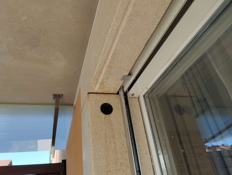 Bee nest at the house remove