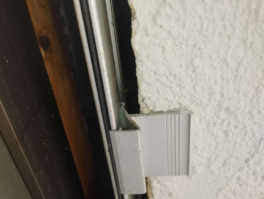 Bee nest at the house remove