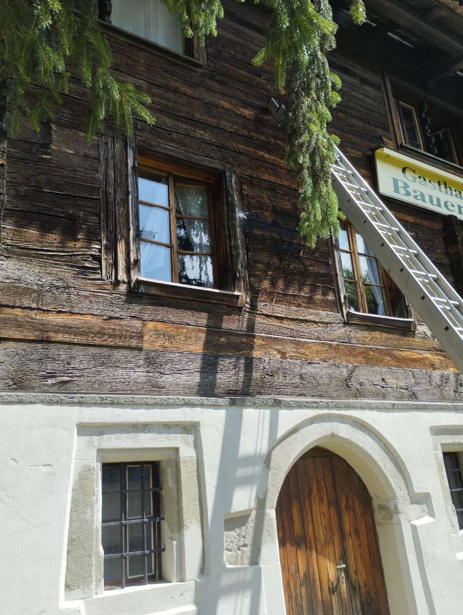 Bee nest at the house remove