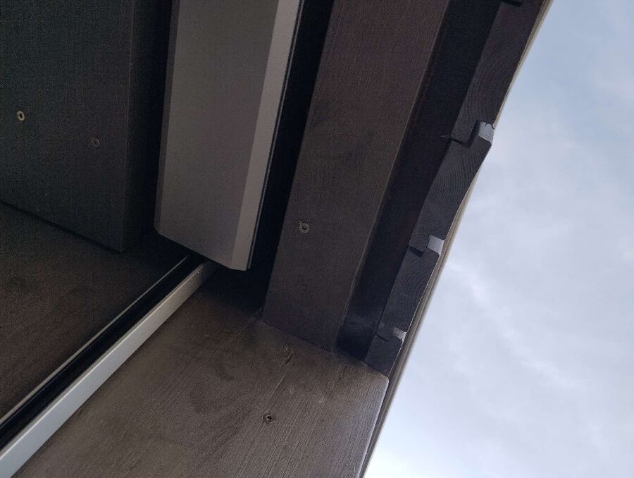 Bee nest at the house remove