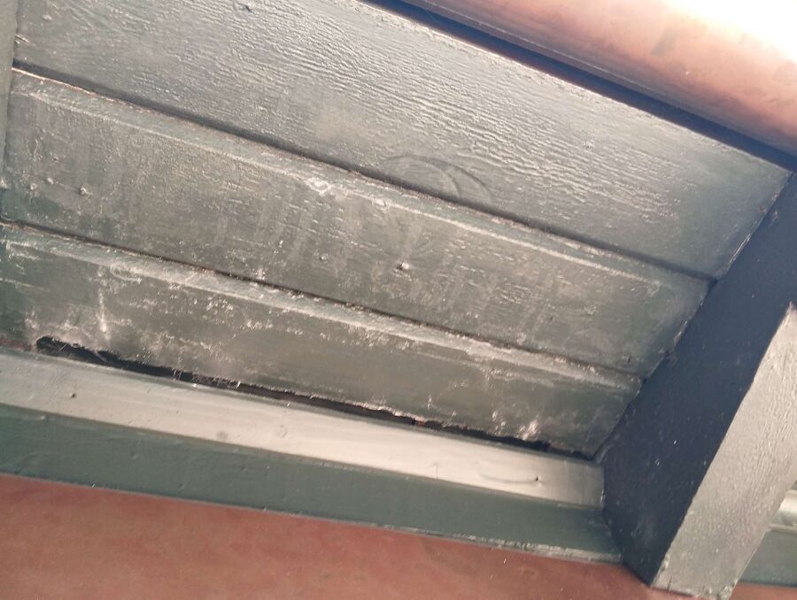 Bee nest at the house remove