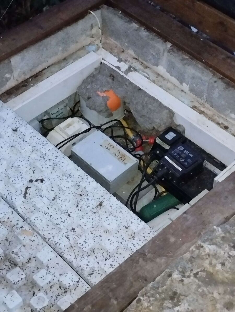 Bee nest at the house remove