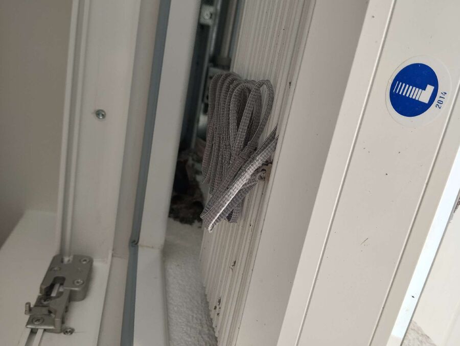 Bee nest at the house remove