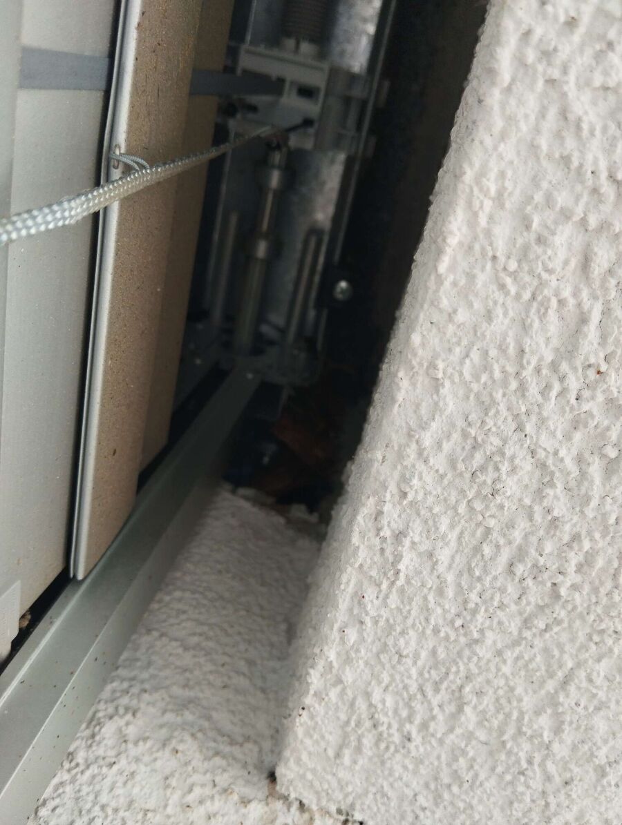 Bee nest at the house remove