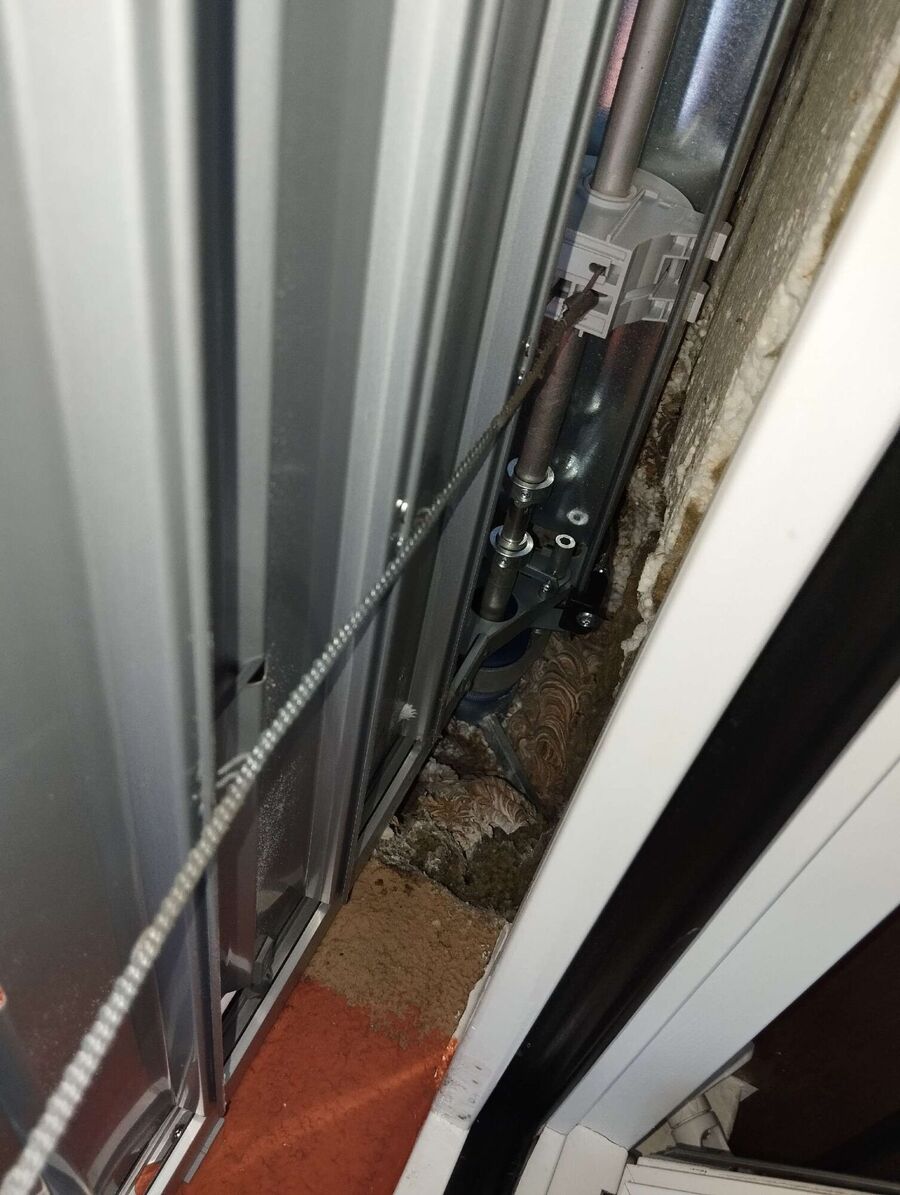 Bee nest at the house remove