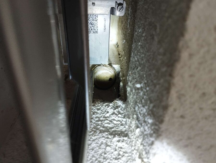 Bee nest at the house remove