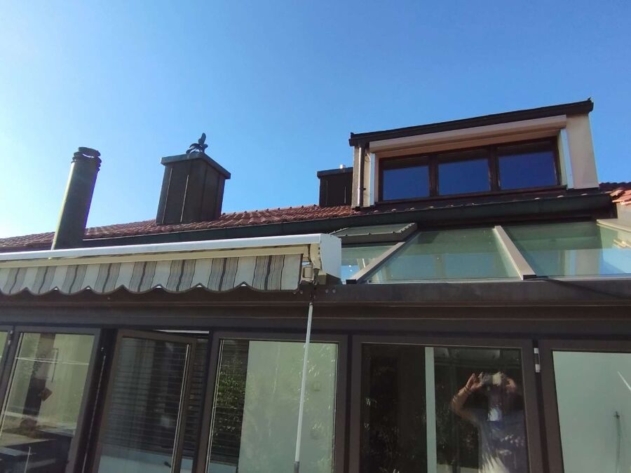 Bee nest at the house remove