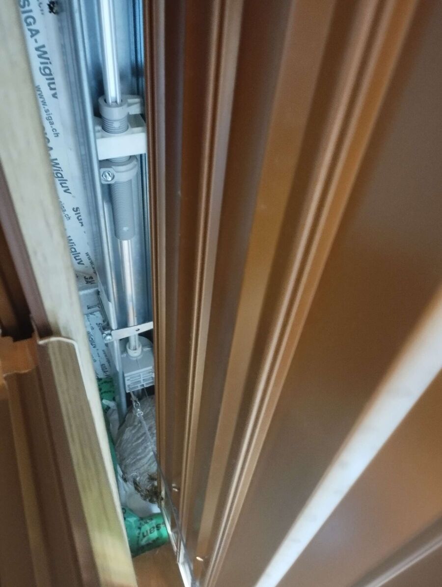 Bee nest at the house remove