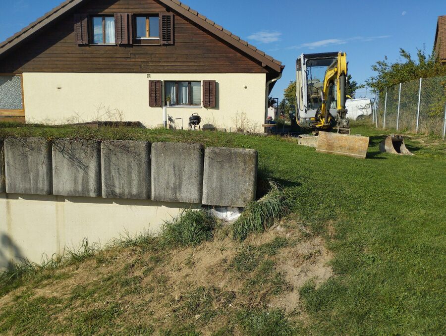 Bee nest at the house remove