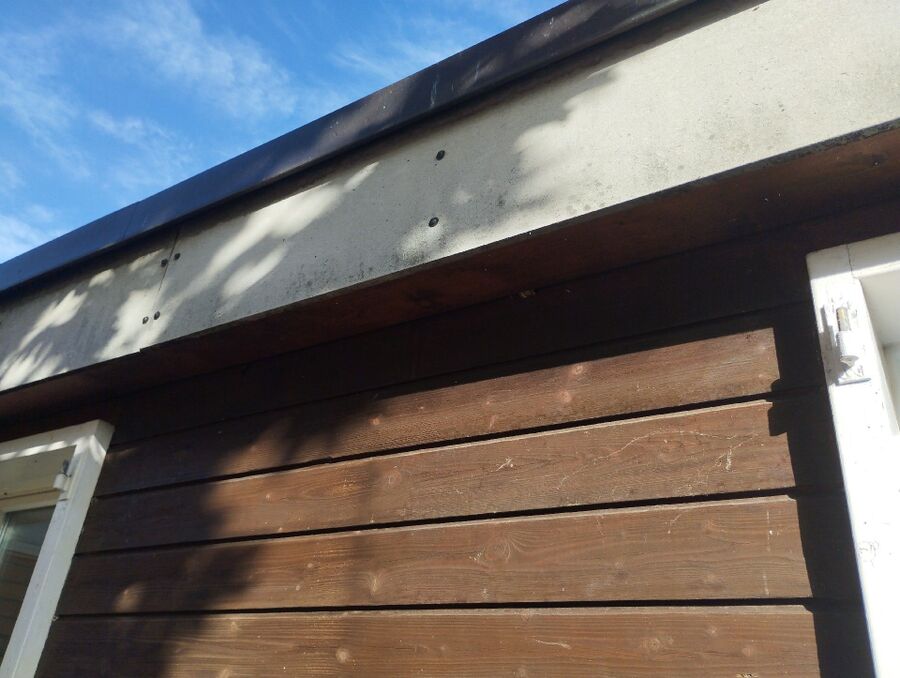 Bee nest at the house remove