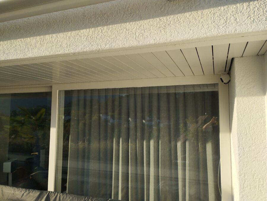 Bee nest at the house remove